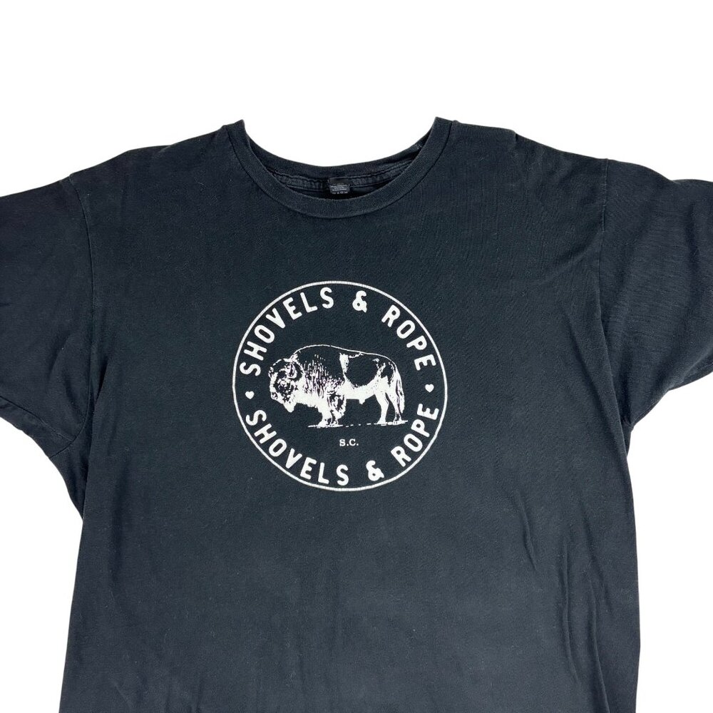 Shovels & Rope Shirt Size Extra Large Black Band Tee - Picture 1 of 8